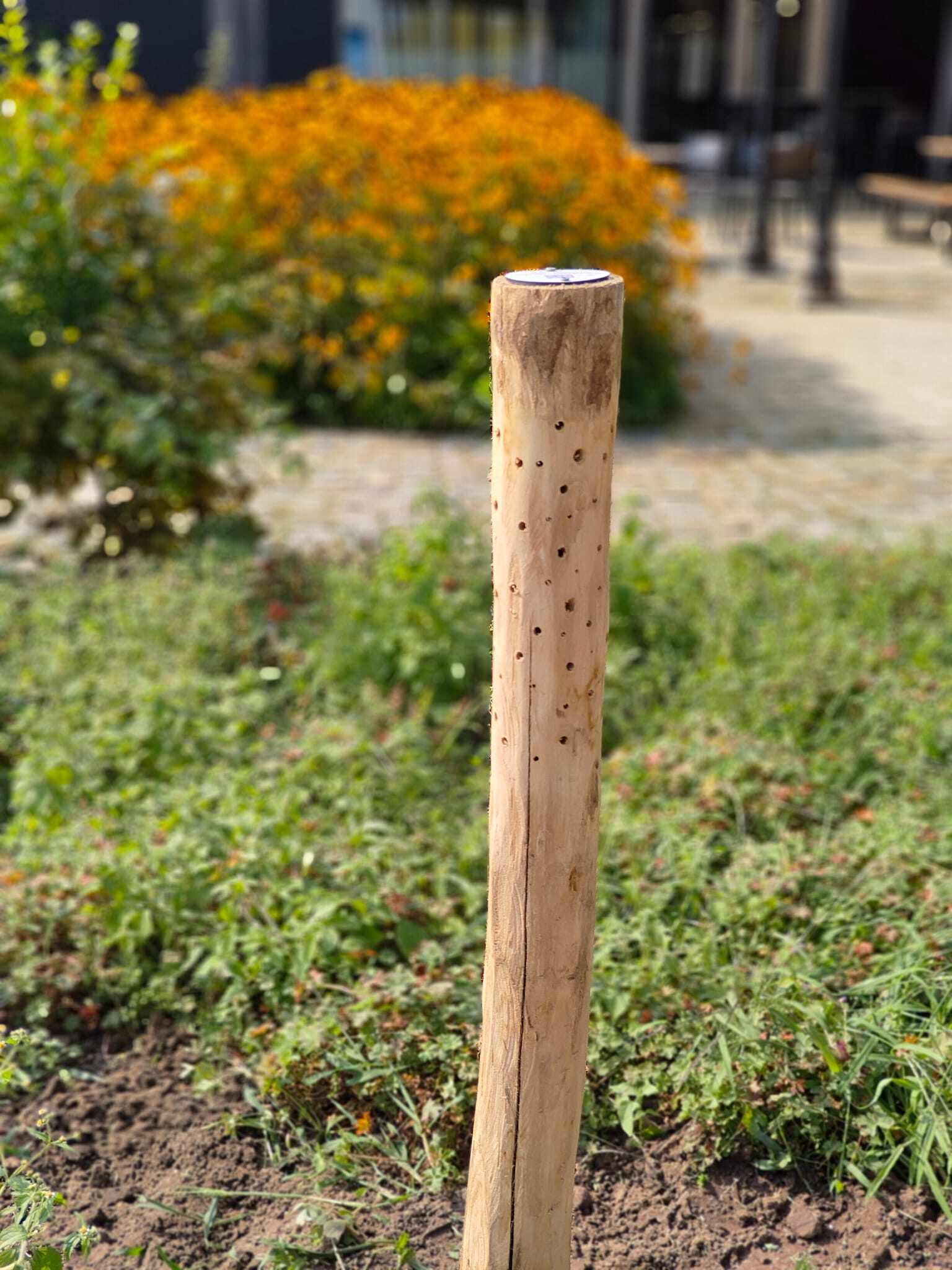 Bijenpaal Vebego Groen